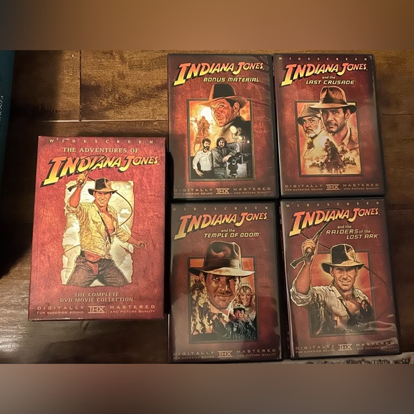 Indiana Jones DVD - Complete Box Collection - Picture 3 of 4